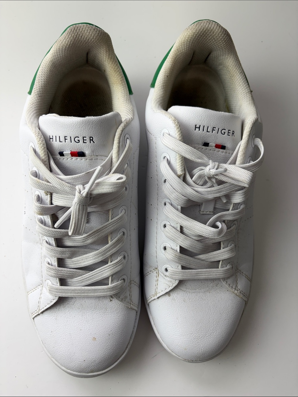 Tommy Men's White Low-Top Sneakers